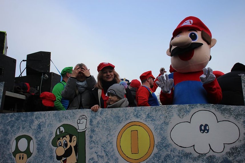 Rosenmontag in Sondershausen