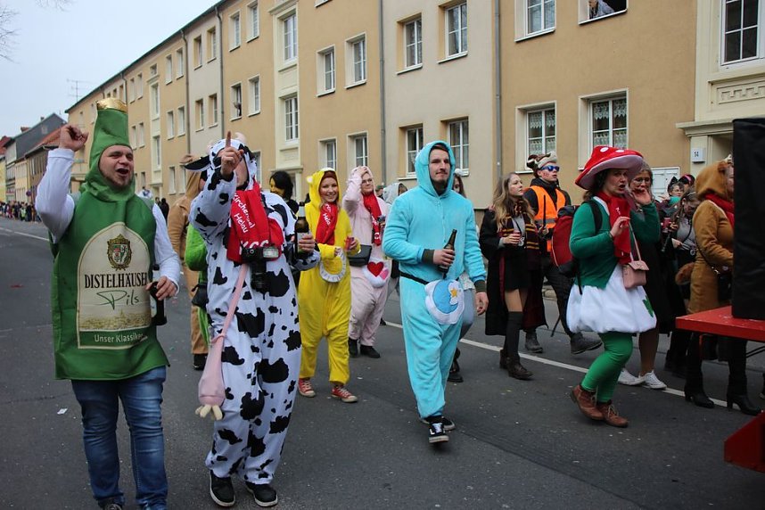 Rosenmontag in Sondershausen