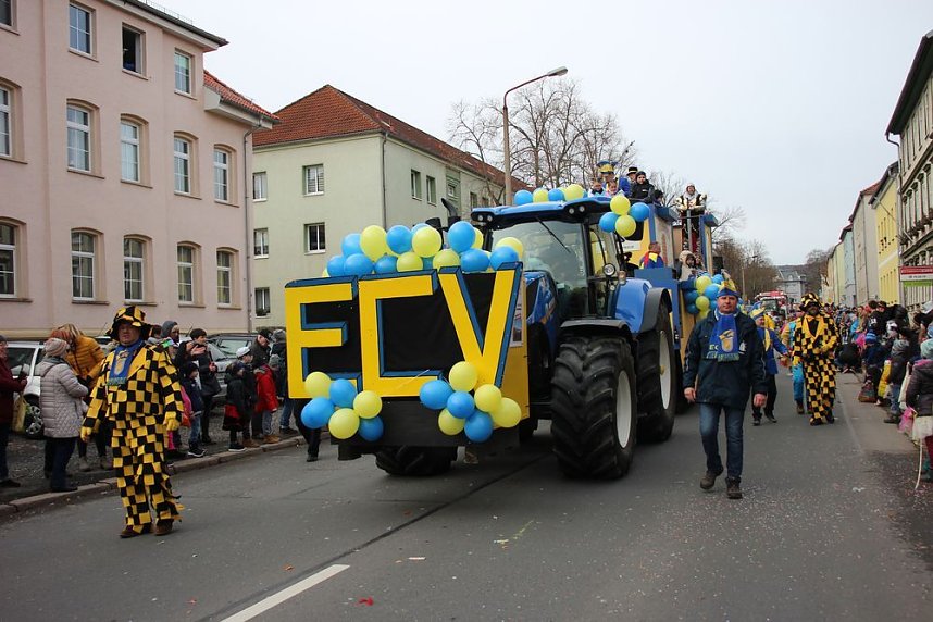 Rosenmontag in Sondershausen