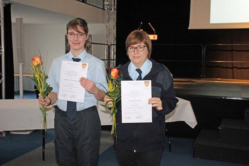 Gemeinsame Jahreshauptversammlung der FFW Bad Frankenhausens