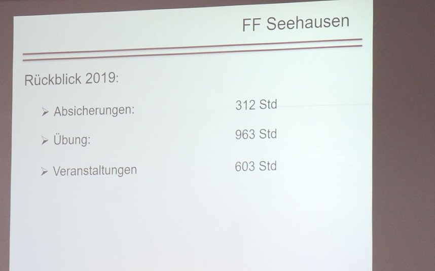 Gemeinsame Jahreshauptversammlung der FFW Bad Frankenhausens