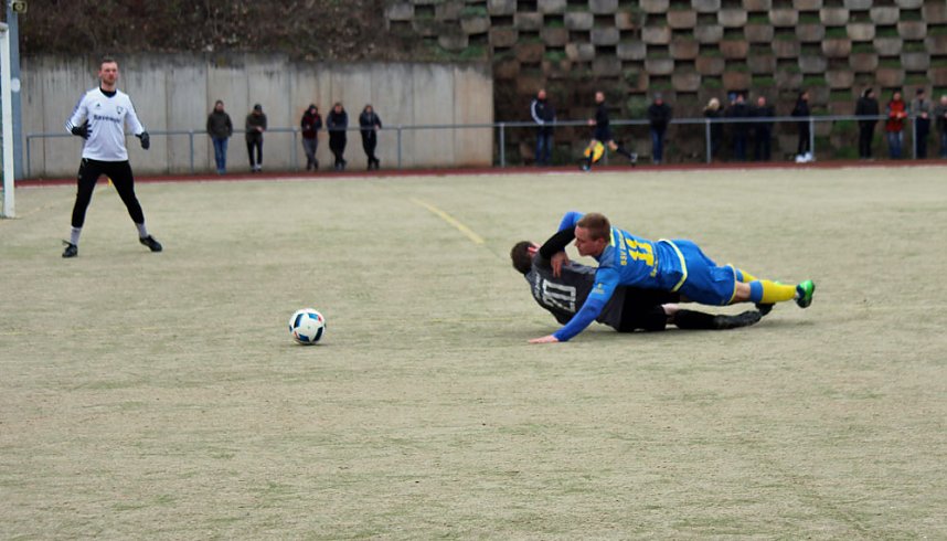 Kein Dreier erk&auml;mpft