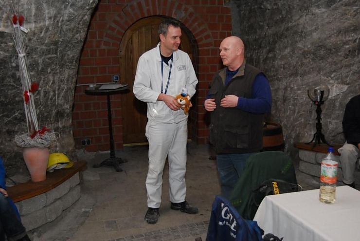 Salzstaub gesch&uuml;ffelt