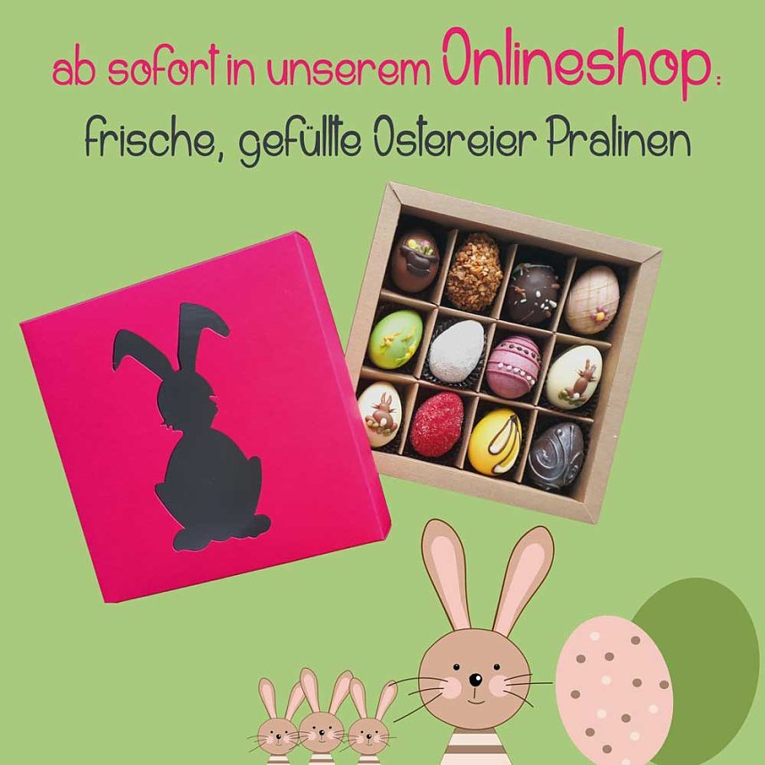 Unglaubliche 5850 St&uuml;ck handbemalte Schokoladen Ostereier...