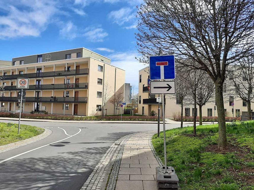 Baustelle ab Montag aktiv