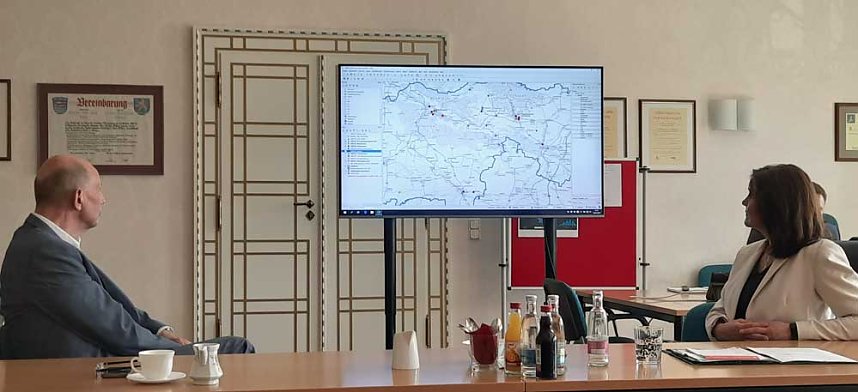 Geoinformationssystem im Rahmen des Corona-Krisenmanagements