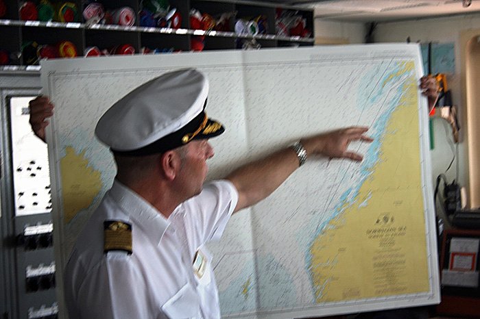 Auf der Br&uuml;cke der Albatros