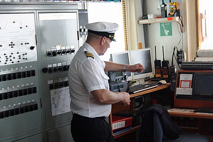 Auf der Br&uuml;cke der Albatros