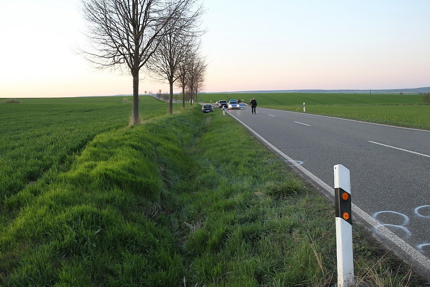 Folgenschwerer Unfall auf der B84