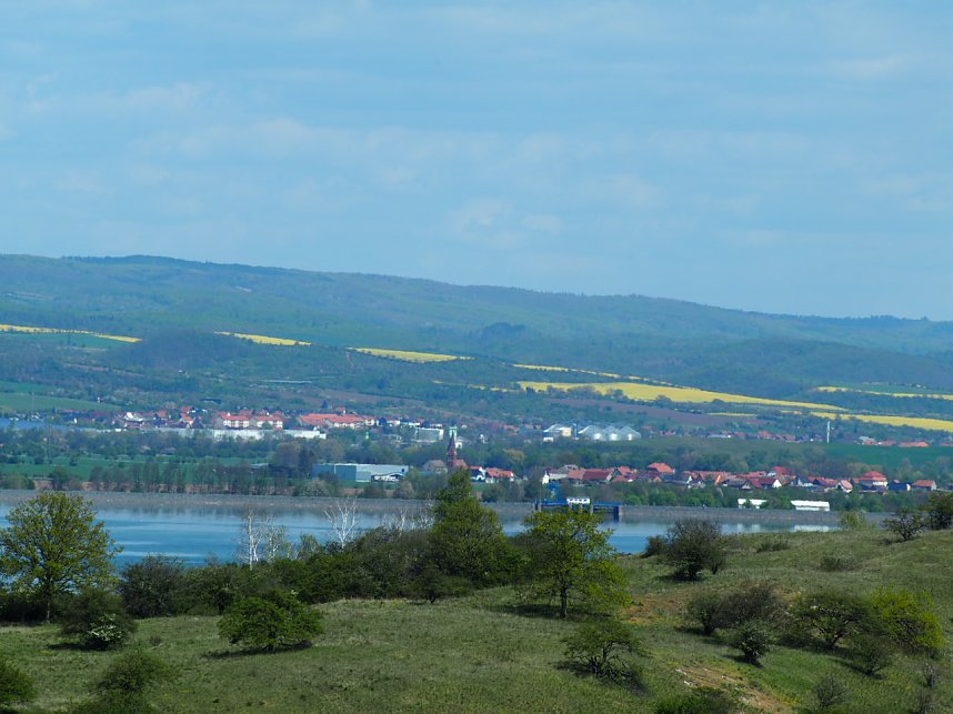 Wandern am Stausee Kelbra