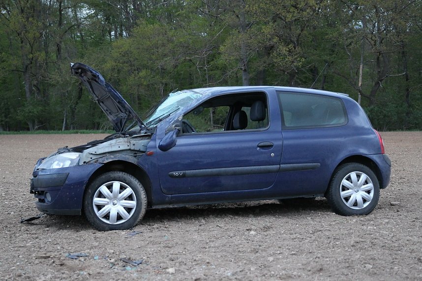 Nach Unfall ins Krankenhaus