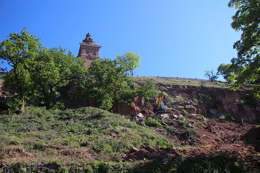 Recht spektakul&auml;re Bilder vom Kyffh&auml;user