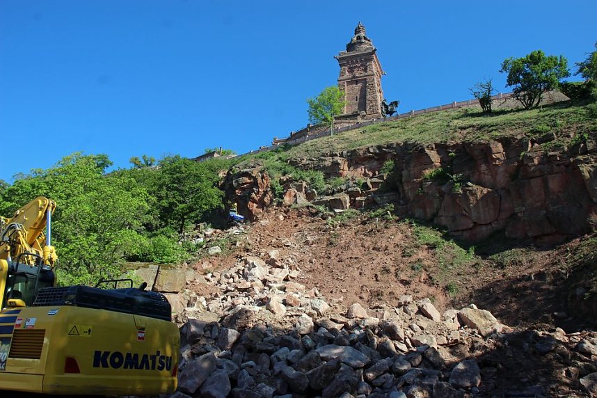 Recht spektakul&auml;re Bilder vom Kyffh&auml;user