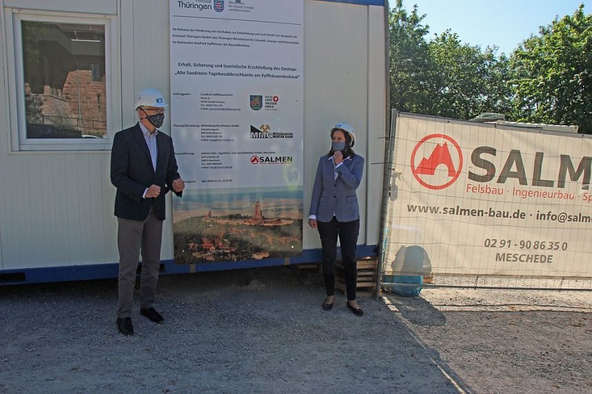 Recht spektakul&auml;re Bilder vom Kyffh&auml;user