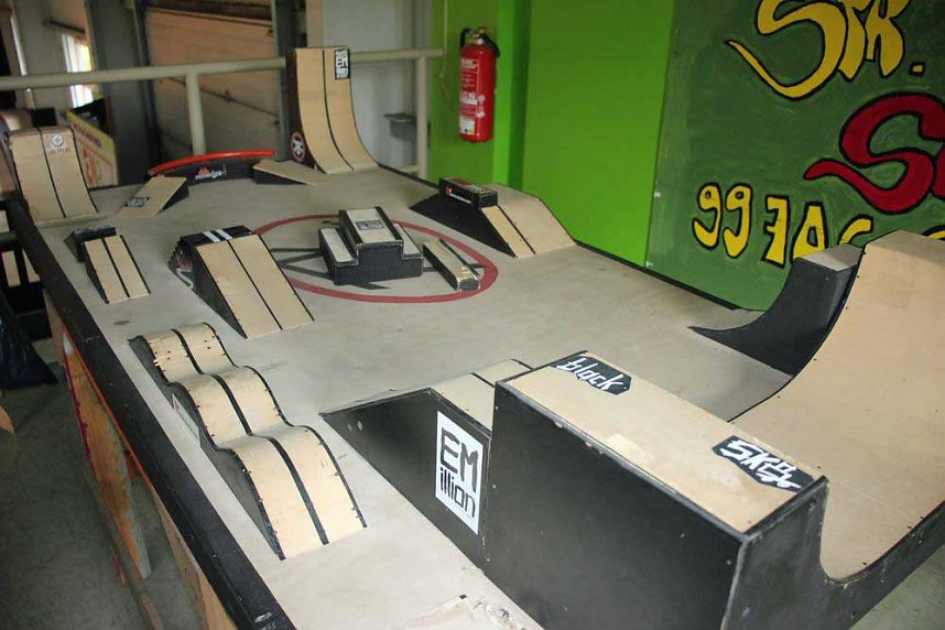 Skate Arena wird "aufgeh&uuml;bscht"