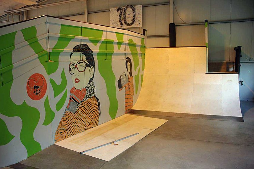 Skate Arena wird "aufgeh&uuml;bscht"