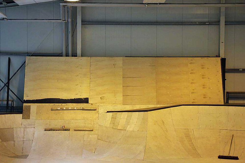 Skate Arena wird "aufgeh&uuml;bscht"