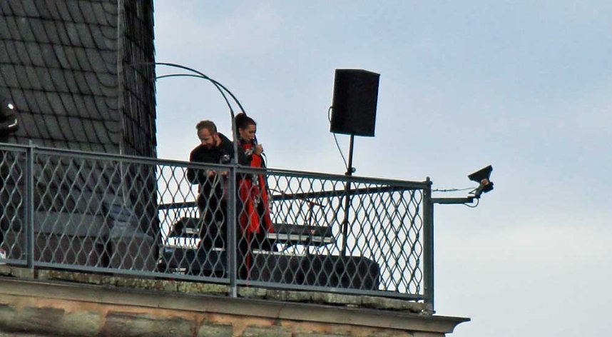Sehr gelungenes Konzert vom Turm der Trinitatiskirche