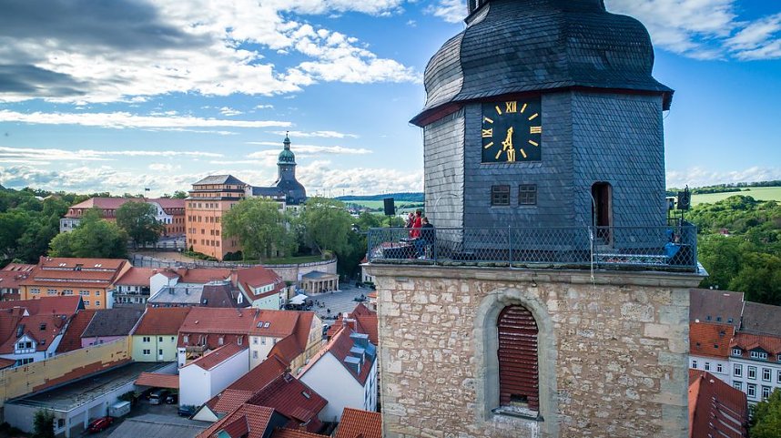Konzert vom Turm der Trinitatiskirche