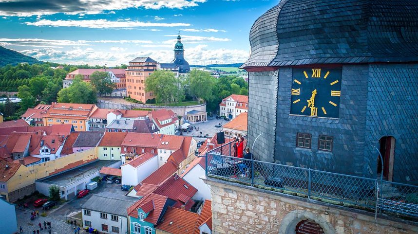 Konzert vom Turm der Trinitatiskirche