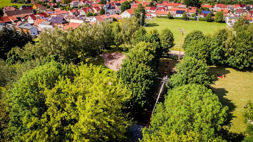 Hardrockband "Rikk Arving" beim Hebeb&uuml;hnenkonzert