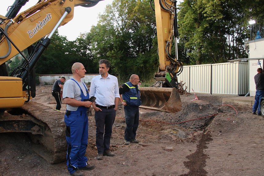 Am Nordh&auml;user Theater wurde heute ein weiterer Blindg&auml;nger aus dem zweiten Weltkrieg erfolgreich entsch&auml;rft