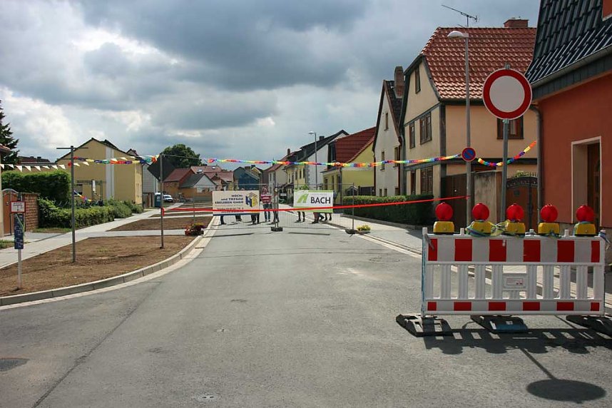Aufatmen in Jecha, der Verkehr rollt wieder