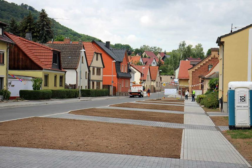 Aufatmen in Jecha, der Verkehr rollt wieder
