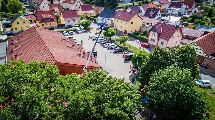 Eindrucksvolle Aufnahmen vom Hebeb&uuml;hnenkonzert