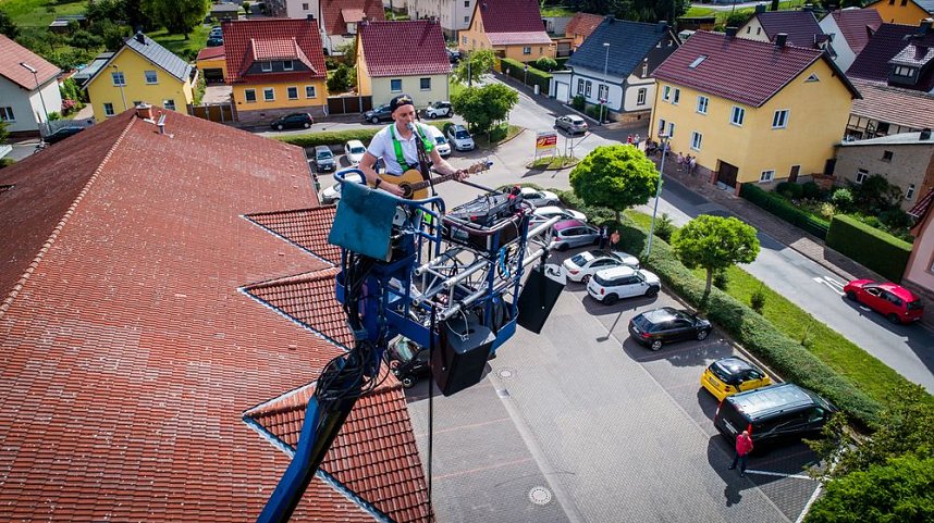 Eindrucksvolle Aufnahmen vom Hebeb&uuml;hnenkonzert