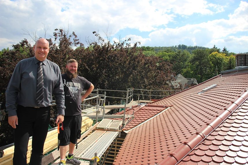 Interessante Befahrung der Lindner-Villa