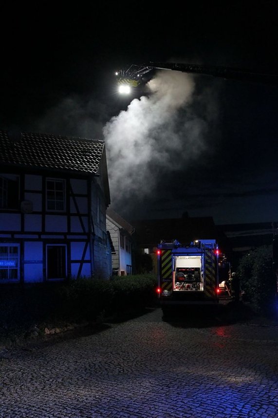 Brand in den Morgenstunden