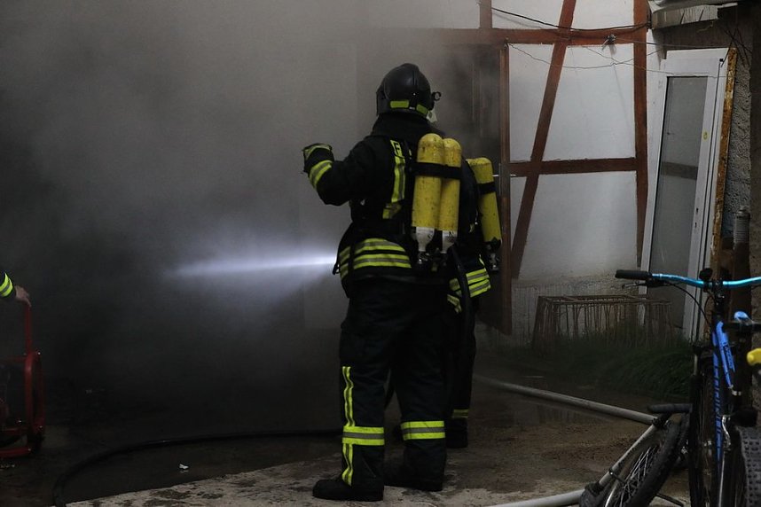 Brand in den Morgenstunden
