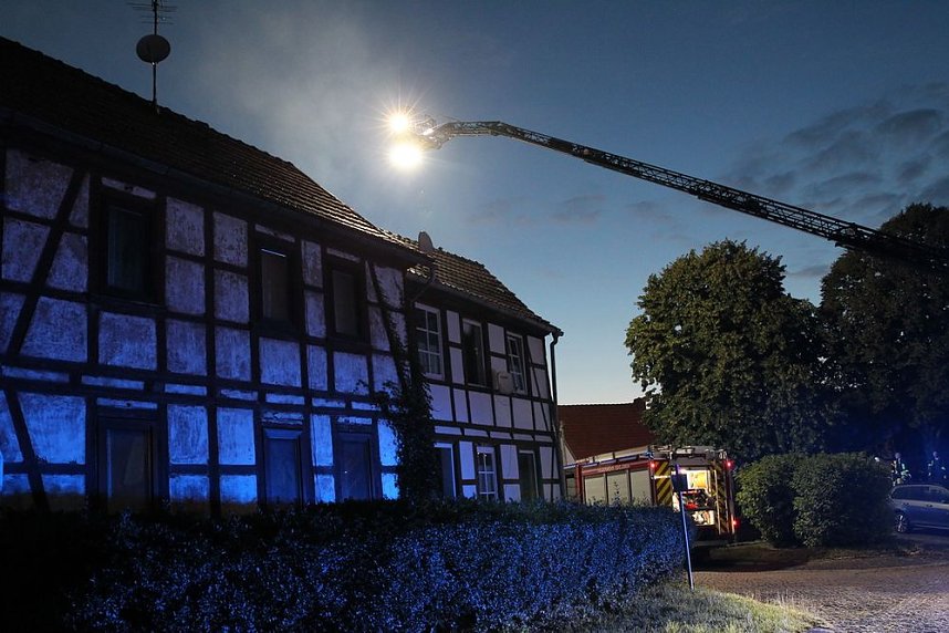 Brand in den Morgenstunden