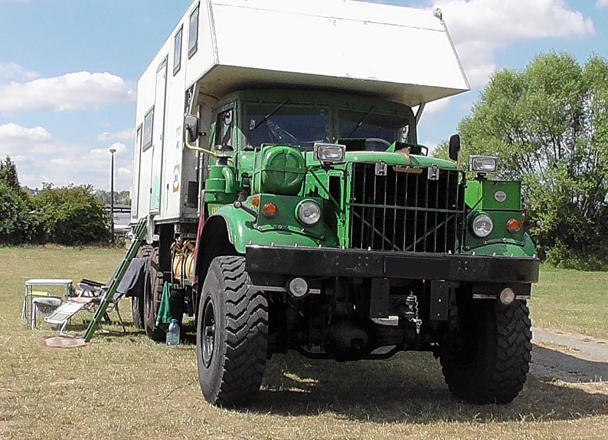 Kraz 255 am Stausee Kelbra