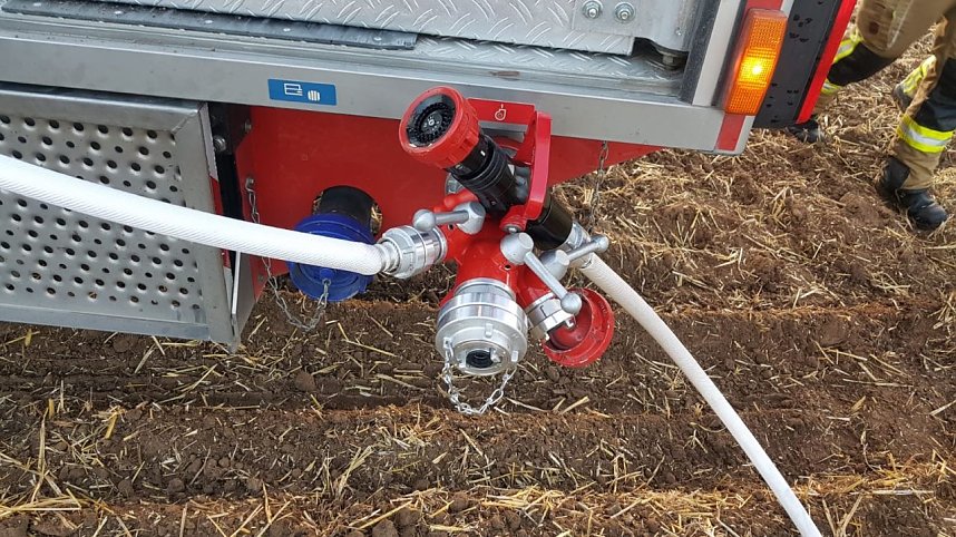 Feldbrand auch im Kyffh&auml;userkreis