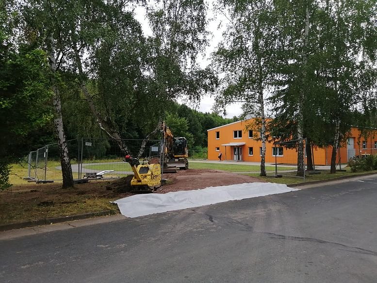 Baubeginn Skate Arena Sondershausen