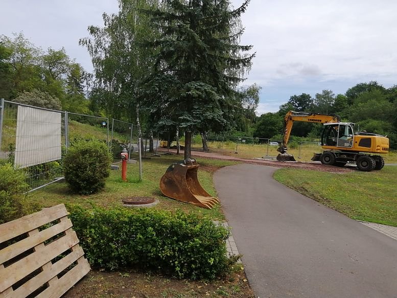 Baubeginn Skate Arena Sondershausen