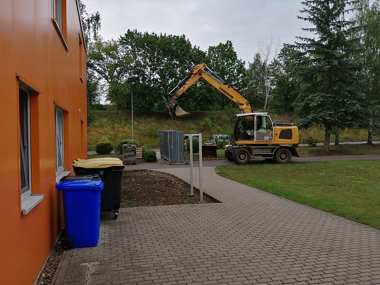 Baubeginn Skate Arena Sondershausen