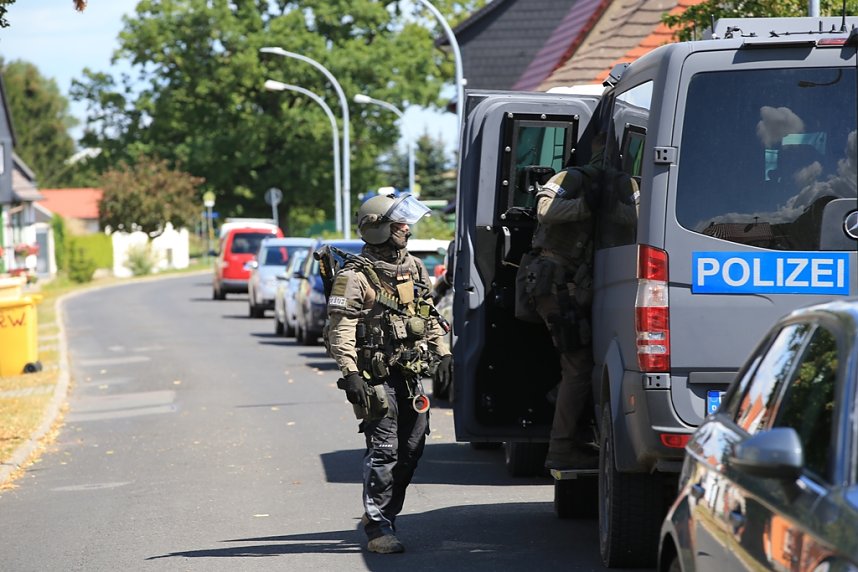 Polizeieinsatz in Kleinkeula