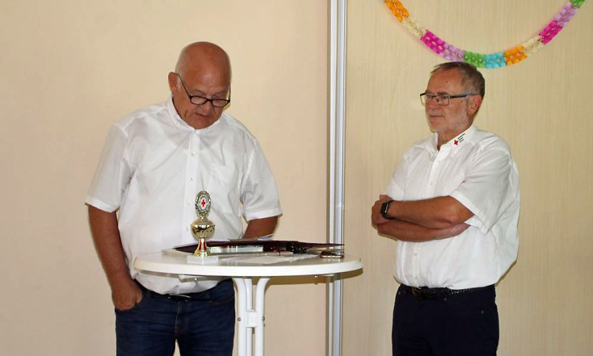 70 Jahre jung und weiter im DRK aktiv