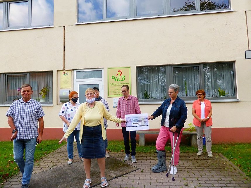 Spende f&uuml;r das Behindertenfahrzeug