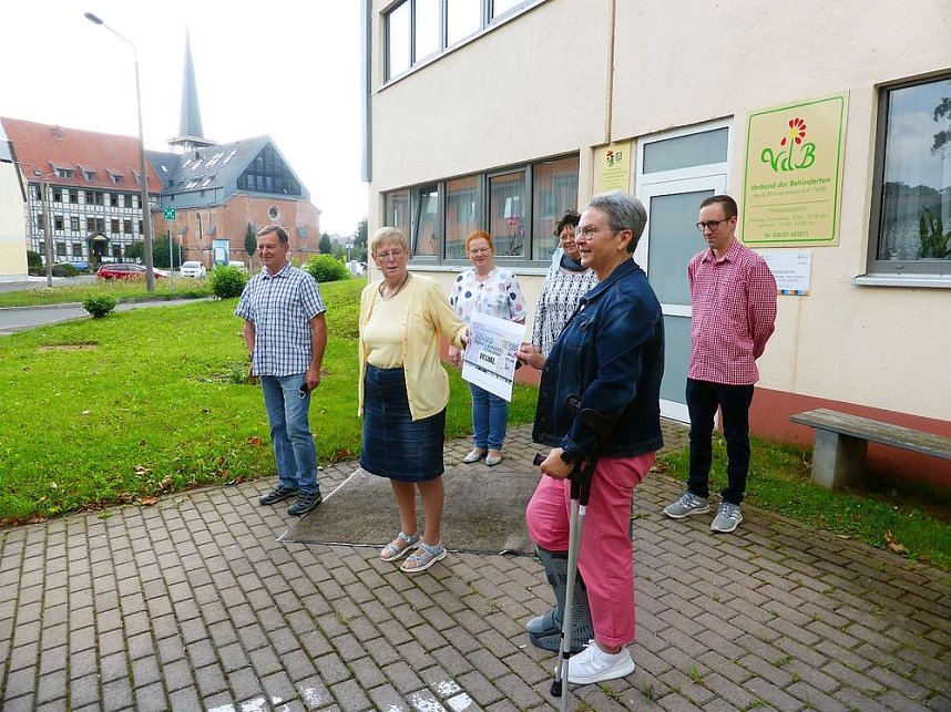 Spende f&uuml;r das Behindertenfahrzeug
