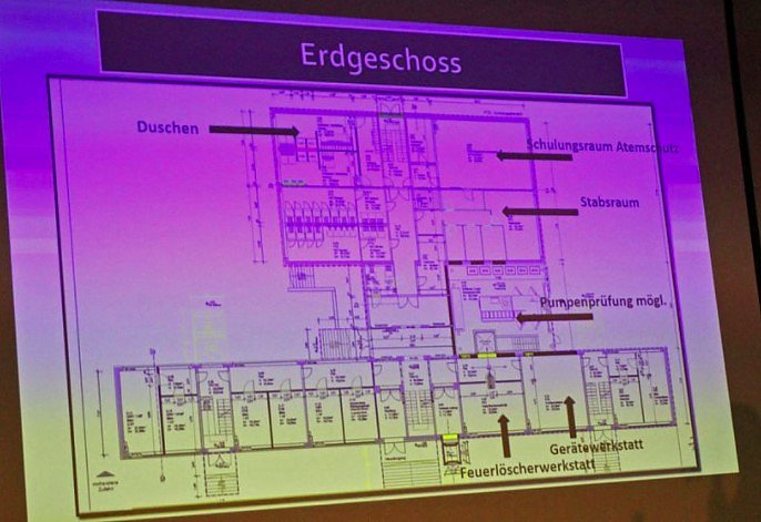 Innenstaatssekret&auml;r mit F&ouml;rderbescheiden f&uuml;r Feuerwehrfahrzeuge