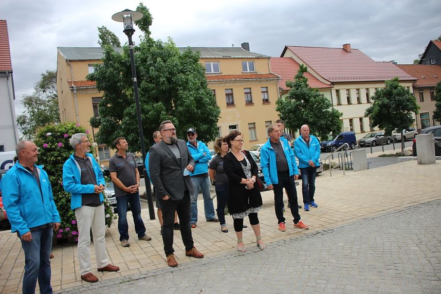 Startschuss f&uuml;r B&uuml;rgerbus in Bad Frankenhausen