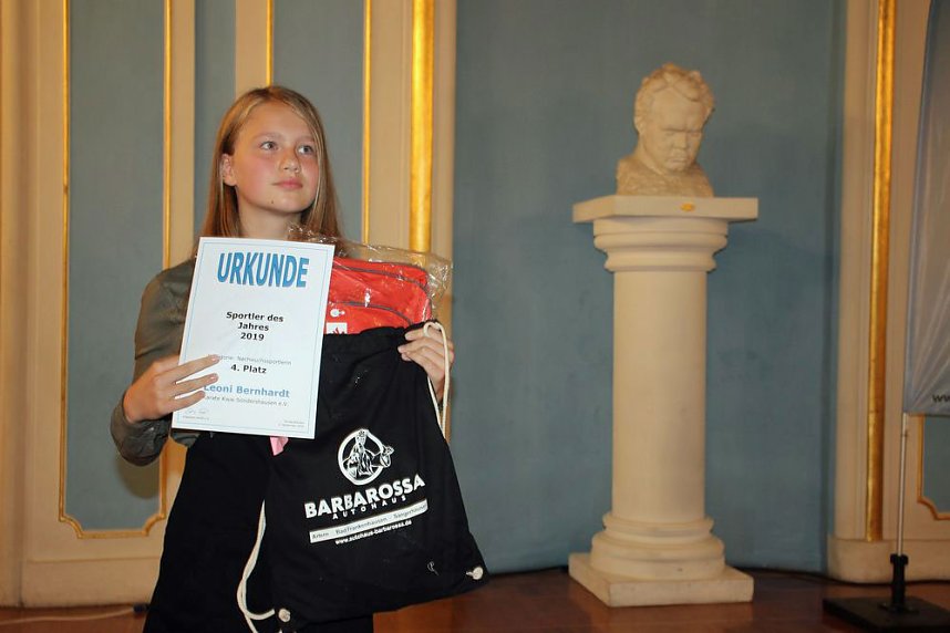 Ehrung der Sportlerinnen und Sportler bei 24. Sportgala