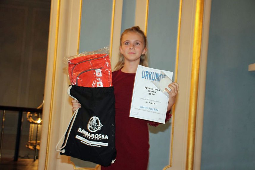 Ehrung der Sportlerinnen und Sportler bei 24. Sportgala