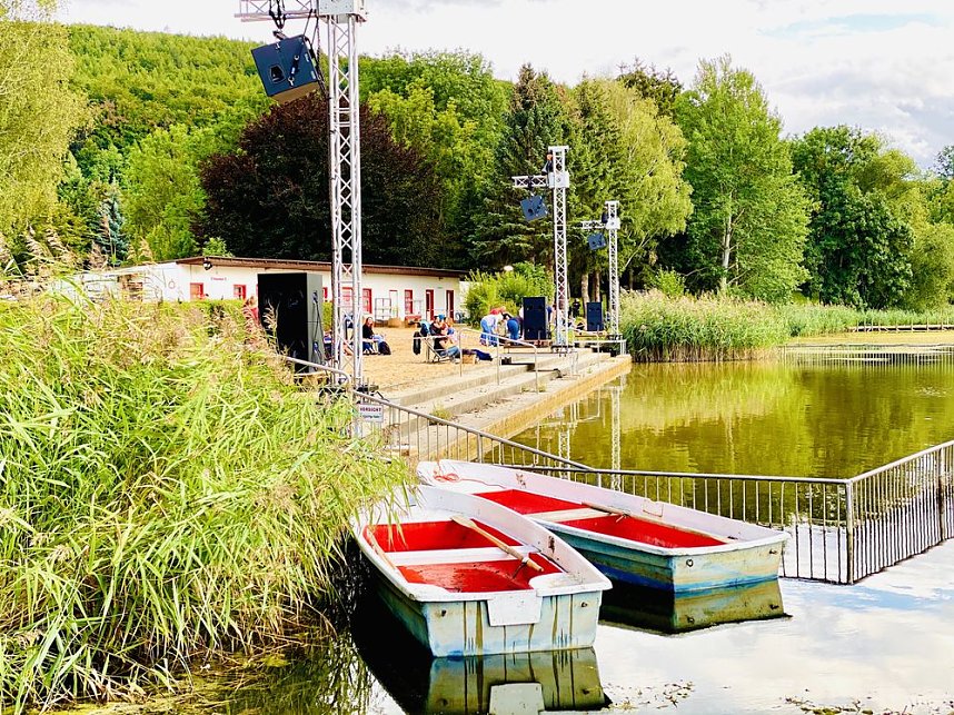GEST&Ouml;RT ABER GEIL AUF DEN BEBRAER TEICHEN
