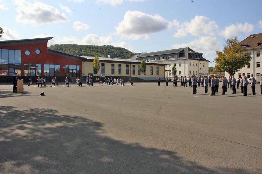 Verabschiedungsappell am Bundeswehrstandort Sondershausen