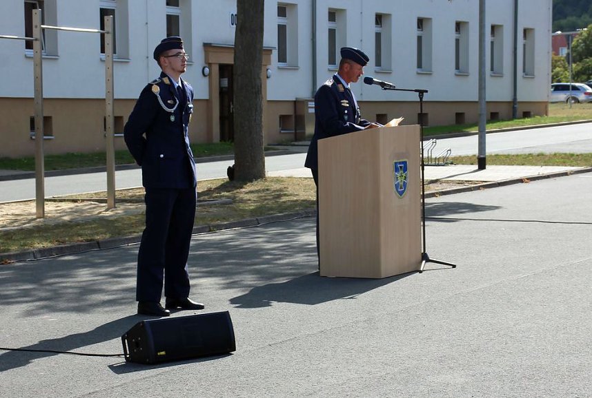 Verabschiedungsappell am Bundeswehrstandort Sondershausen